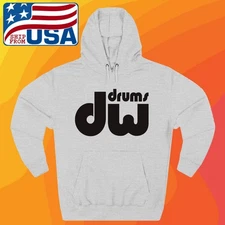 DW Drums Men's Gray Size S-3XL
