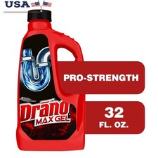 Max Gel Clog Remover Gel Drain Cleaner Fast Acting Safe All Drains 32oz 1 Count