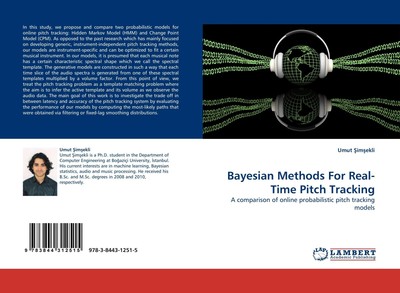 Bayesian Methods For Real-Time Pitch Tracking | Umut ¿Im¿Ekli | Englisch | Buch