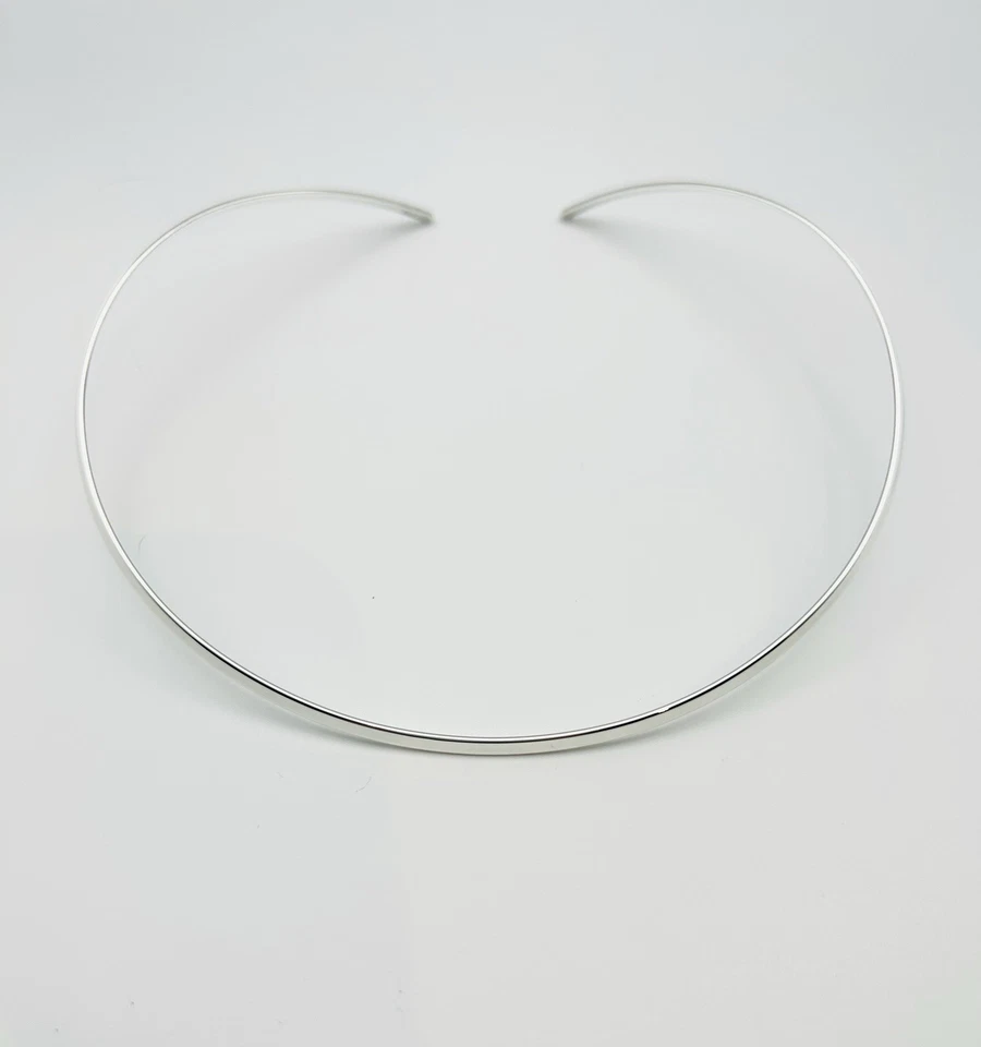 Collar gargantilla de alambre James Avery retirado de plata de ley 925 collar de cuello Foto 2 de 4