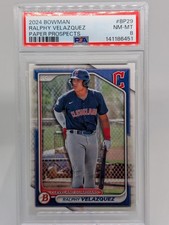 2024 Bowman - Prospects Ralphy Velazquez #BP-29 (RC) Graded PSA 8