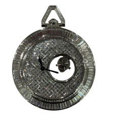 Cartier Mysterious Hours White Gold Tourbillon Pocket Watch HPI01075 Masterpiece