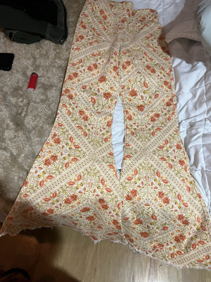 Show Me Your Mumu Woman s Bell Bottom Flare Pants Size M Floral