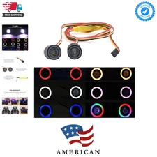 OGRC RC LED Light Kit Headlights Angel Eyes with 12 Modes for Traxxas TRX-4 A...