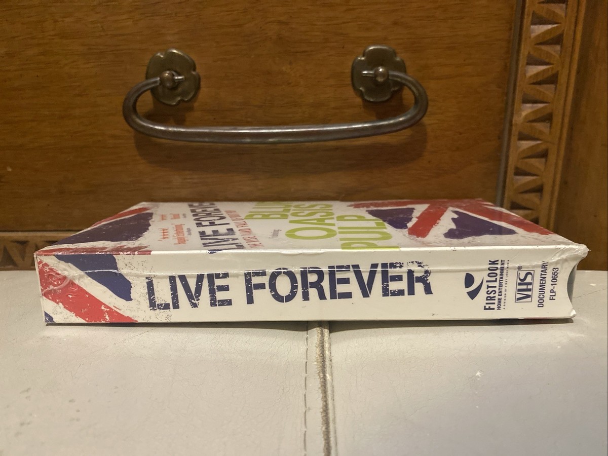 Live Forever The Rise And Fall Of Brit Pop - 2004 VHS Blur Oasis