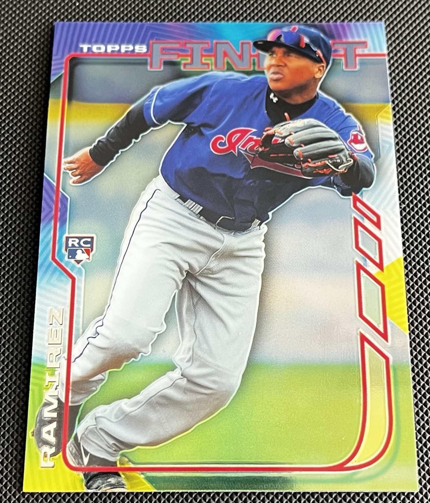 2014 Topps Finest - Jose Ramirez #81 Refractor (RC)