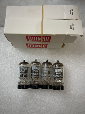 Brimar 4068 6158 CV2212 13D3 6072 Black Plate One NOS Pair Super Rare