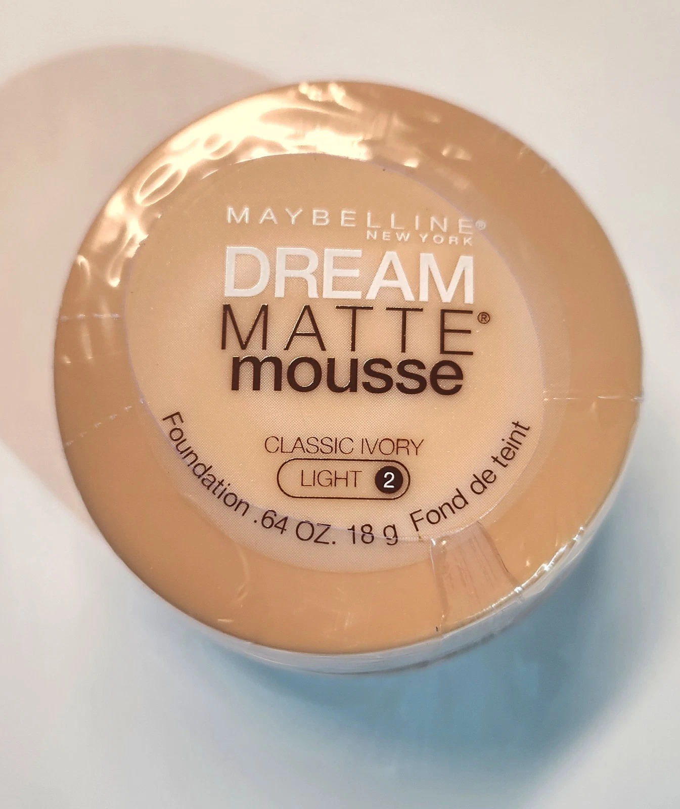 Maybelline CLASSIC IVORY (light 2) DREAM MATTE MOUSSE FOUNDATION image 1
