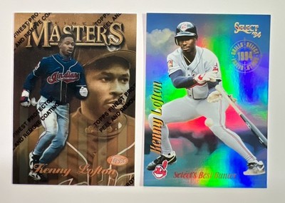 Kenny Lofton Indians 1997 Finest Masters #174 GOLD RARE & Select  94 Skills #SK4