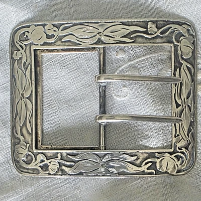 Victorian Sterling Silver Vintage Belt Buckles for sale | eBay