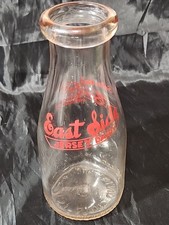 Scarce Anderson Indiana East Side Best-Ever Pint Round Milk Bottle
