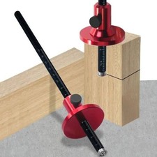 Woodworking Scriber Marking Gauge Inch MM Scale Mortise Carpenter Layout Tool UK