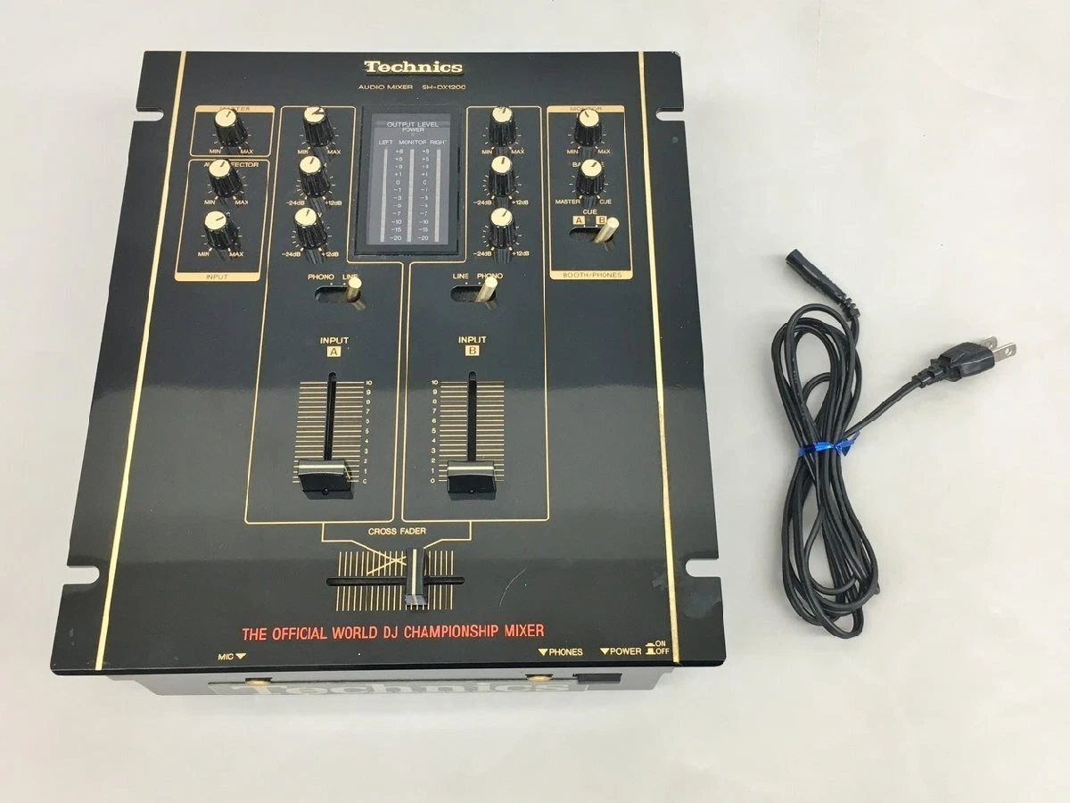 TECHNICS SH-DX1200 World DJ Championship Audio Mixer | eBay