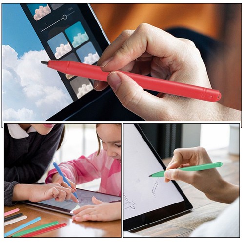 6 szt. Tablet LCD Pióro Pisanie Rysik Dziecko do rysowania Ekran dotykowy - Zdjęcie 12 z 12