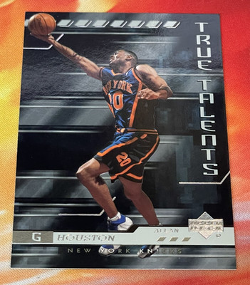 2000-01 Upper Deck - True Talents - Allan Houston - #TT6