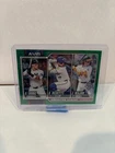 2026 Topps Green sandglitter 67/99 League Leaders Aaron Judge, Bo Bichette