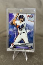 2025 Bowman’s Best Carlos Correa Purple Refractor Parallel Card /250! Astros MLB