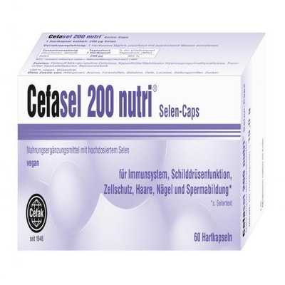 2x CEFASEL 200 nutri Selen-Caps 60 ST