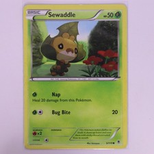 Sewaddle 5/119 Common | Phantom Forces | Pokemon Card