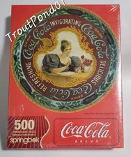 Springbok Puzzle 500 Piece Coca Cola Circa 1899 COMPLETE New Sealed Box Puzzles
