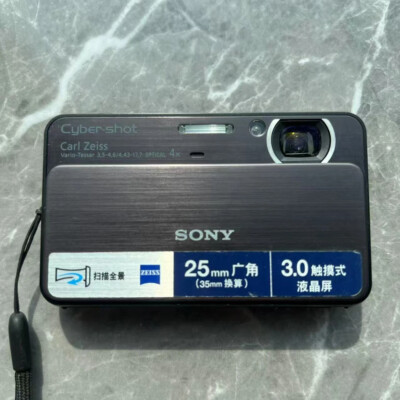SONY Cyber-shot DSC-T99 黒 デジカメ 箱・付属品完備 SONY Cyber Shot DSC-T99 CCD 14.1MP 4x Optical Zoom Digital Camera