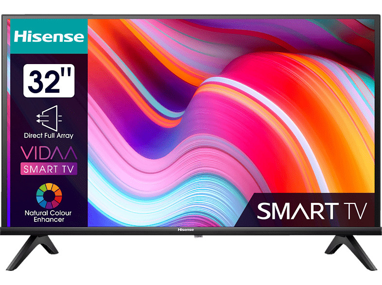 Hisense 32a4k Led Tv Smart Tv Flat 32 Zoll 80 Cm Hd-ready Fernseher