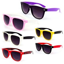 2 Pair of Colorful Fashion Classic Frame Women's Sunglasses - Choose your color