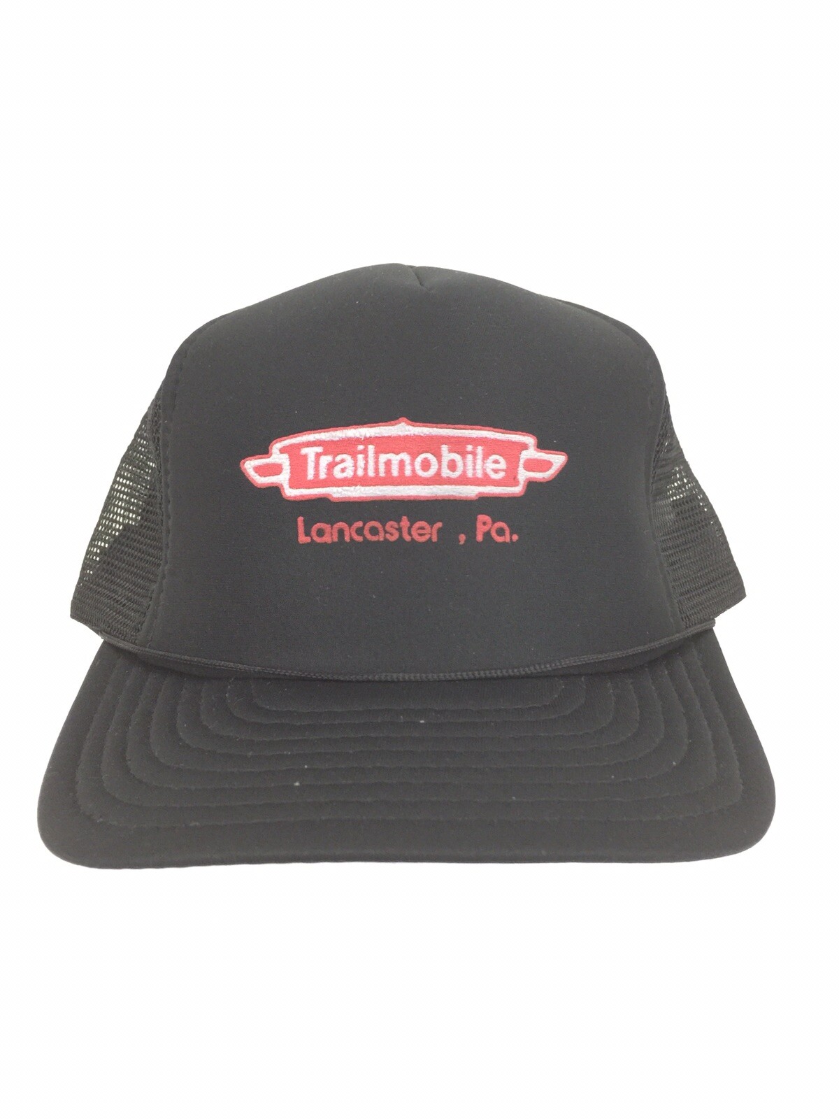 Vtg Trailmobile Hat Trailers Script Logo Mesh Foa… - image 10