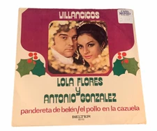 LOLA FLORES y ANTONIO GONZALEZ Pandereta De Belen/el Pollo BELTER 05.113 Spain