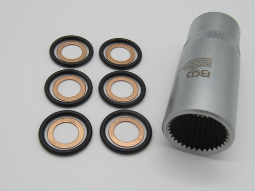 Dichtung Einspritzpumpe MERCEDES OM603 OM606 OM346 W124 W126 W140 W210 W463 - Picture 8 of 10
