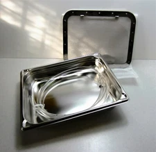 Vollrath 3022-5 Super Pan II 2.3 Qt Food Pan w/ Screen & Tubing New