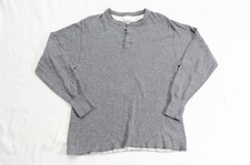 Vintage LL Bean River Driver’s Shirt Men's Size Medium Gray Made In USA