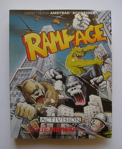 amstrad CPC gioco amstrad giochi amstrad ACTIVISION gioco amstrad gioco RAMPAGE - Foto 4 di 10