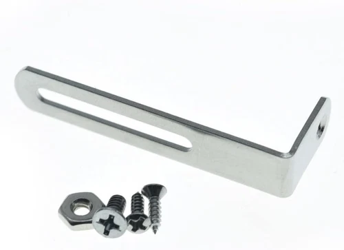 Premium Stainless Steel Guitar Pickguard Bracket with Pickguard Mounting Screws 