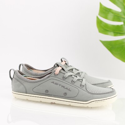 Astral Womens Loyak Water Shoe Size Gray Sneaker Minimalist Outdoor  Vented