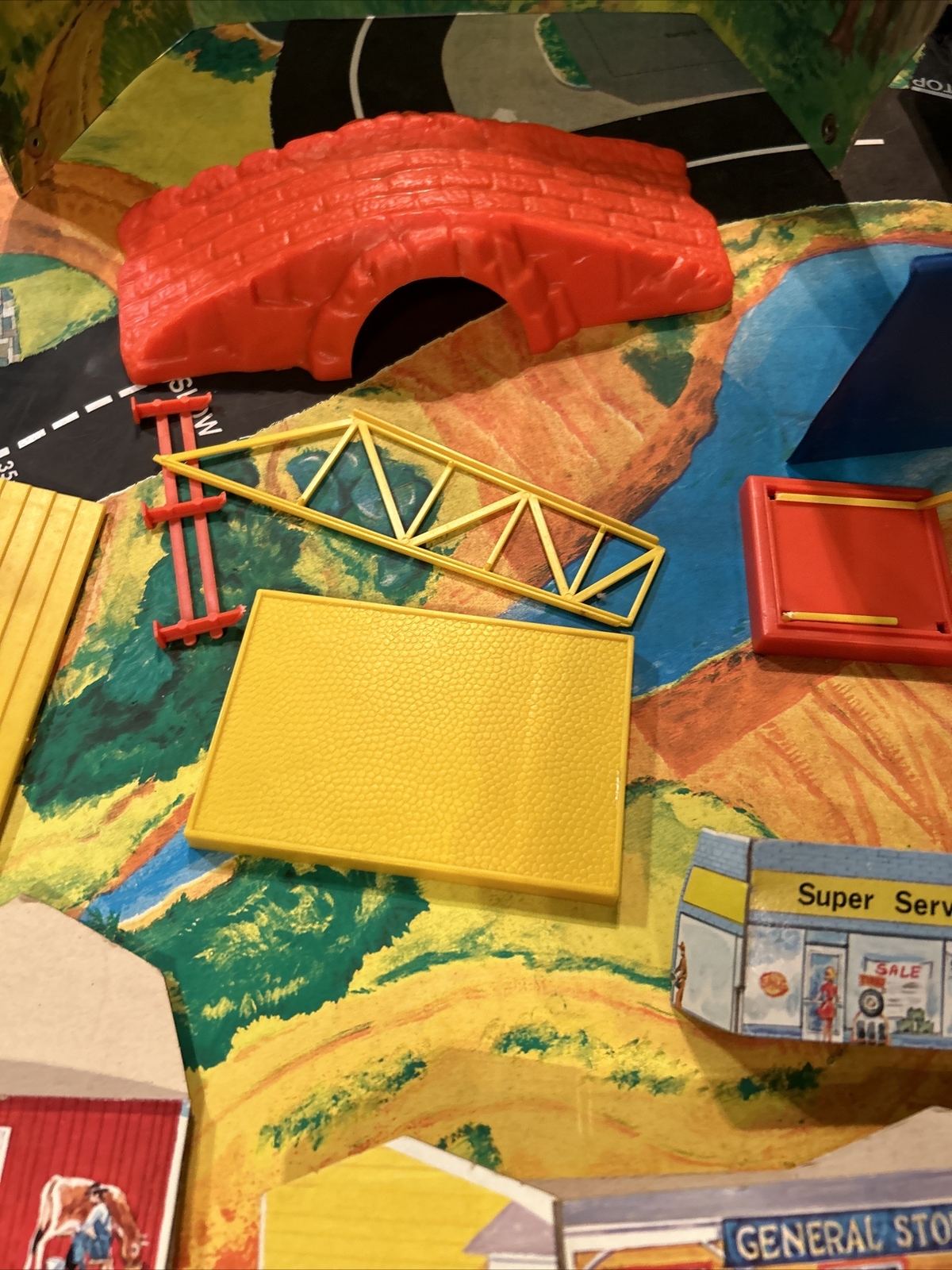 1977 LESNEY MATCHBOX COUNTRY PLAYSET CARRY CASE VINTAGE eBay