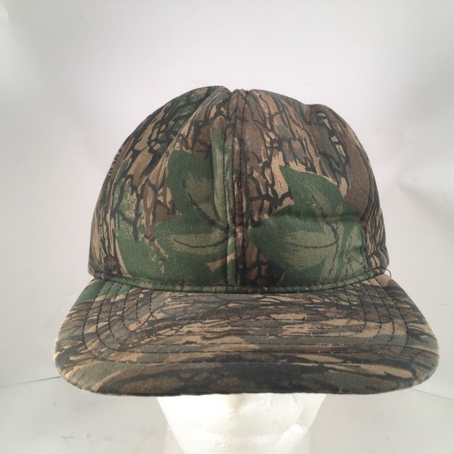 Vintage Trebark Camouflage Foam Insulated Zipback Hunting Hat by Duck Bay eBay