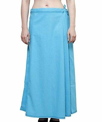 Underskirt Women Pure Cotton Petticoat Any Saree Sari & Dress Color Size #31