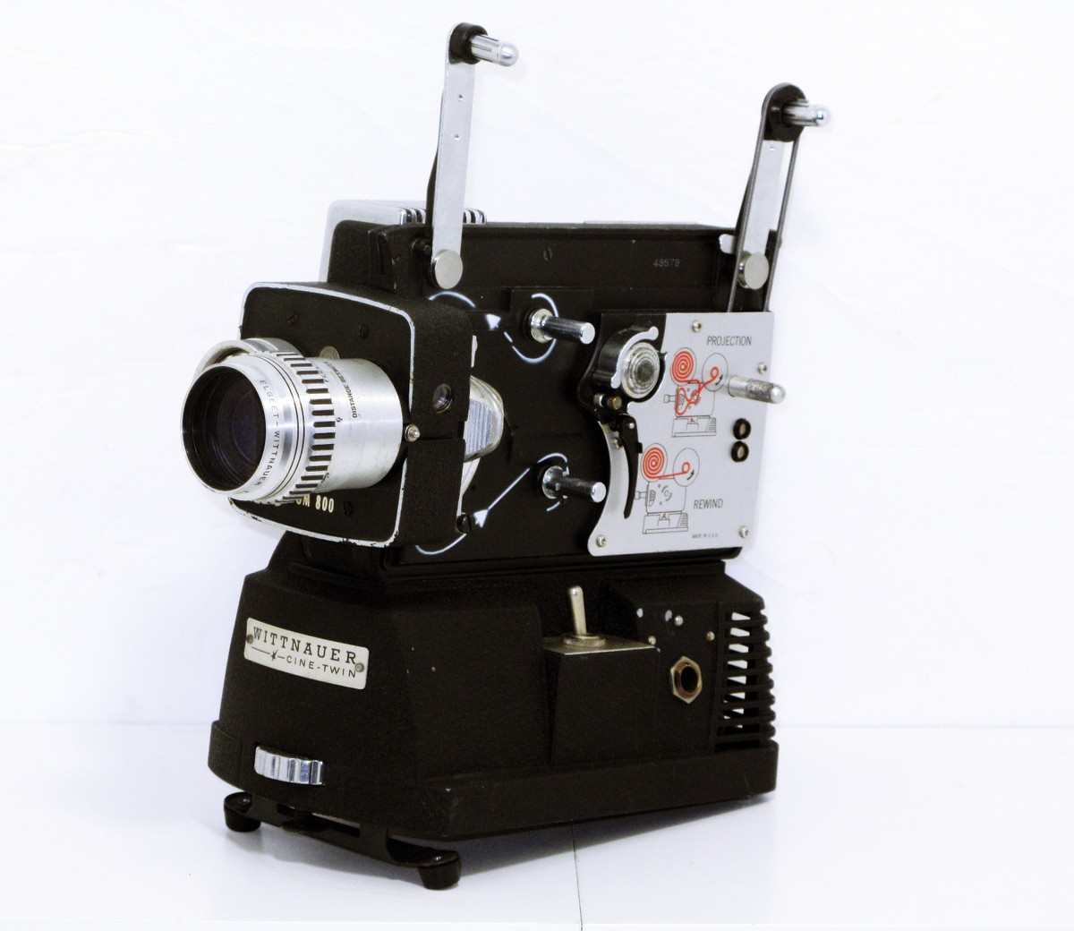 Vintage Collectors Wittnauer Cine-Twin Projector & Camera Model