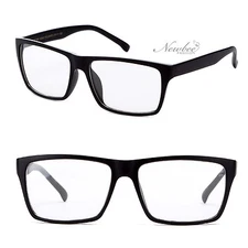 Nerdy Clear Lens Glasses Big Lens Geek Over Sized Fashion Clear Glasses Unisex