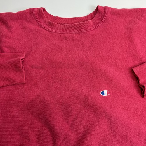 Vintage Champion Reverse Weave Crewneck Sweatshirt Red Men's Size XL Made In USA - Picture 4 of 7