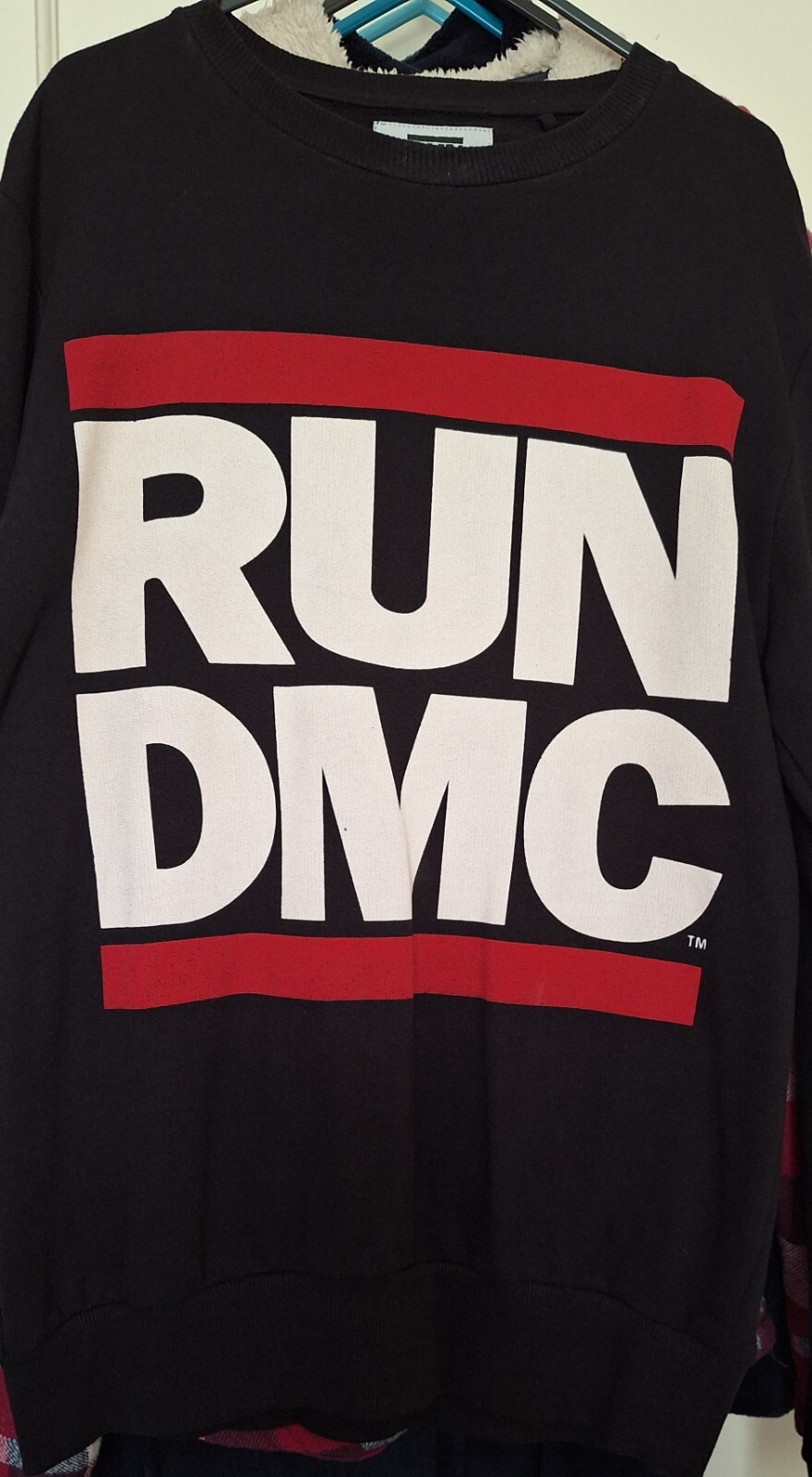 Men Run DMC Black Jumper Size Small image 2
