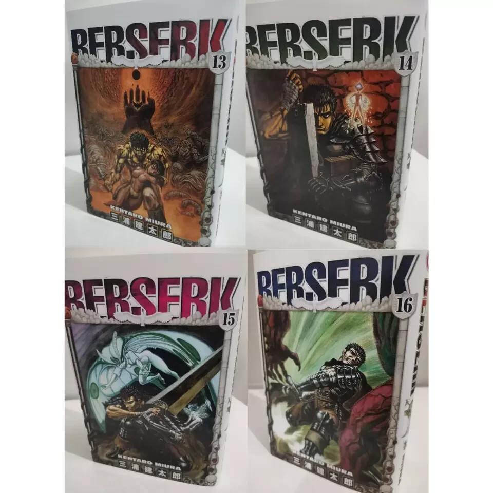 BERSERK Manga Complete Set Volume 1-42 by Kentaro Miura English