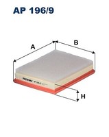 Filtron AP196/9 Luftfilter FüR DS 3 4 7 Berlingo C3 Aircross C4 Cactus 1.2 1.5D