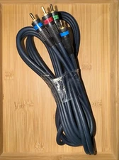 6 Foot RCA Male to RCA Male Gold Plated Video Cable