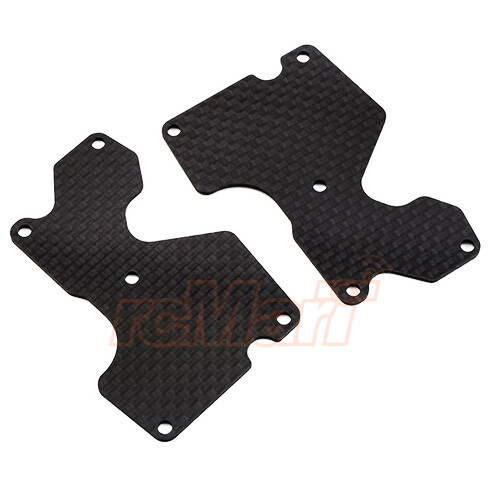 Mugen Seiki 1.2mm MBX8 Graphite Front Lower Arm Plate (2) Mugen Seiki 1.2mm MBX8 Graphite Front Lower Arm Plate (2)
