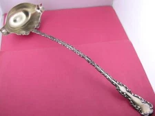 Sterling WHITING 14 1/4" Punch Ladle LOUIS XV 1891 ~no mono