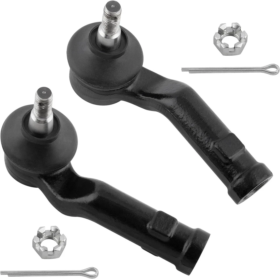 2PC Front Outer Tie Rod End For Mazda 3 2004-2013 Mazda 3 Sport 2009-2013 - image 2 of 4