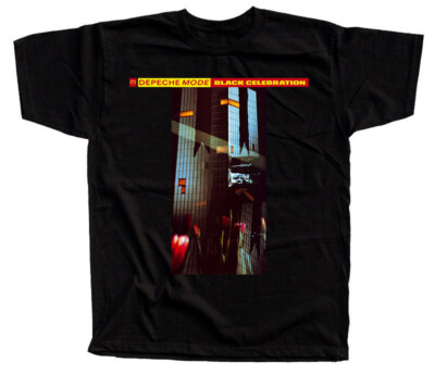 Depeche Mode Black Celebration T-shirt Black Unisex S-234XL AA416
