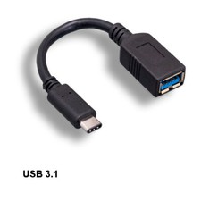 KNTK USB 3.1 Type C to A Adapter Male to Female 5G 3A PC Laptop Hard Drive Data